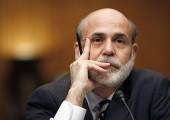 File photo of Fed Chairman Bernanke testifying on Capitol HIll in Washington